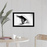 "Following You" Black Framed Print