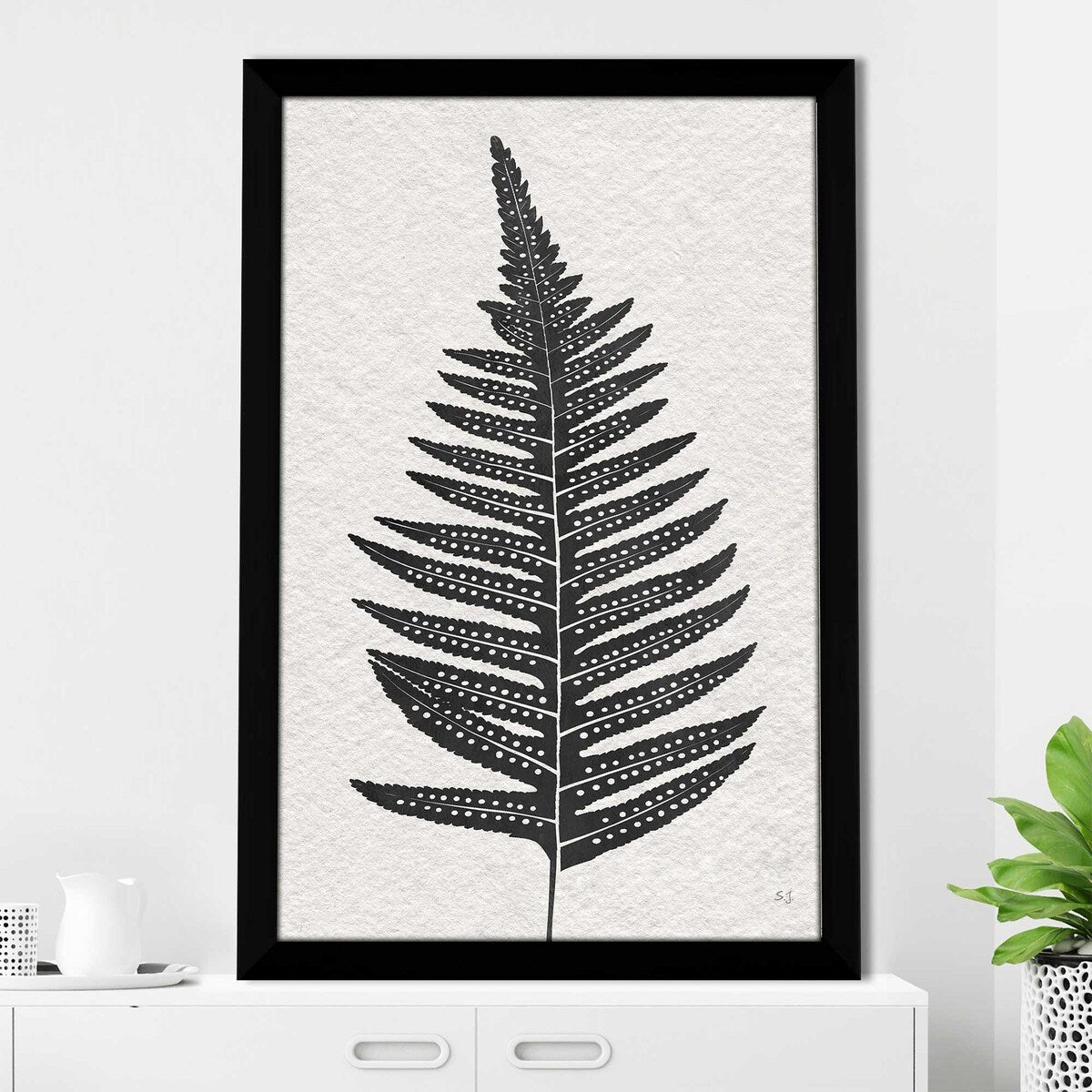 "Forest Fern IV" by Susan Jill Print on Acrylic