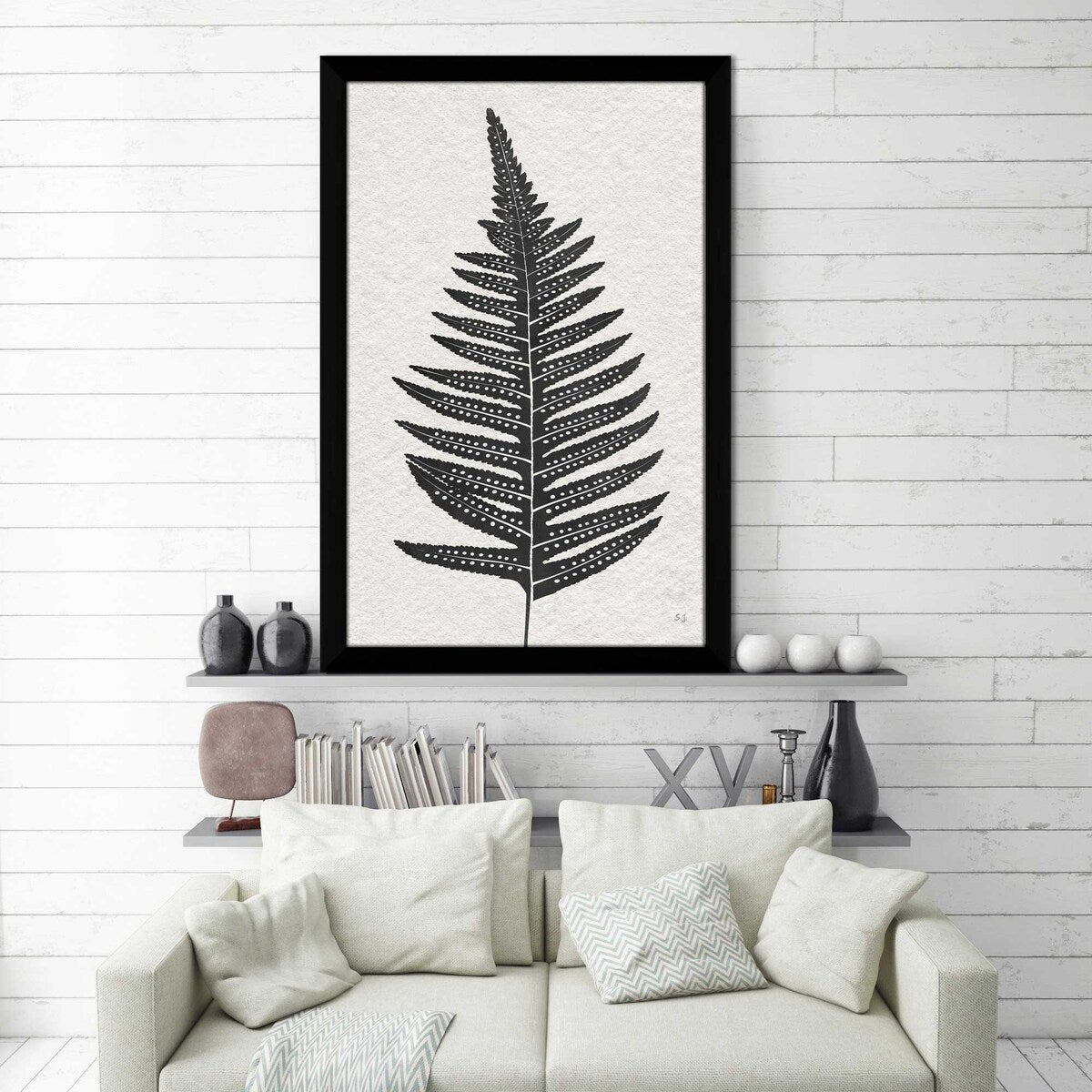 "Forest Fern IV" by Susan Jill Print on Acrylic