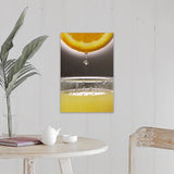 "Fresh squeezed orange juice" Canvas Wall Art