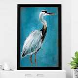 "Great Blue Heron I" by Carol Robinson Print on Acrylic