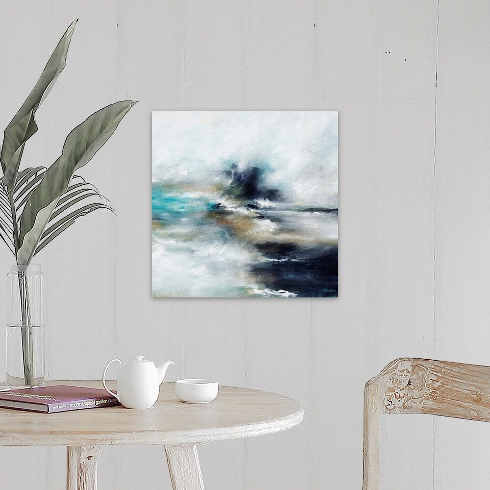 "High Tide Wave I" Canvas Wall Art