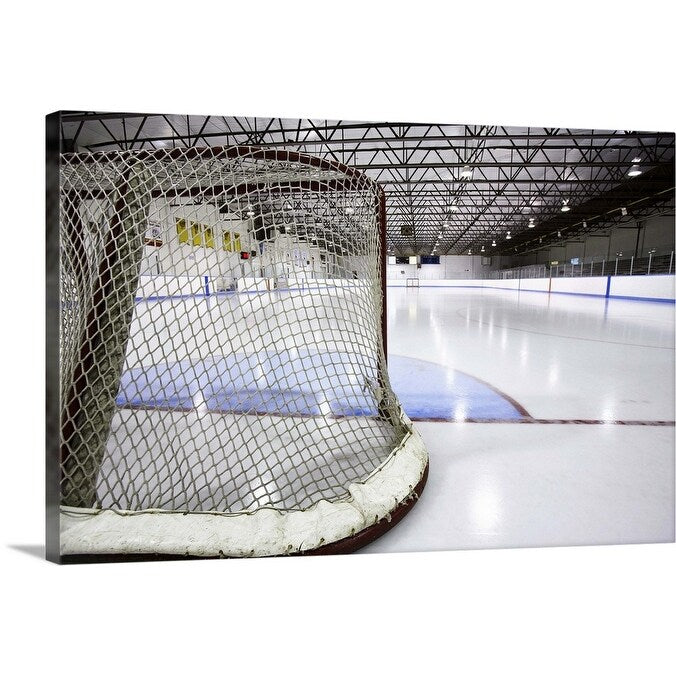 "Hockey Net" Canvas Wall Art