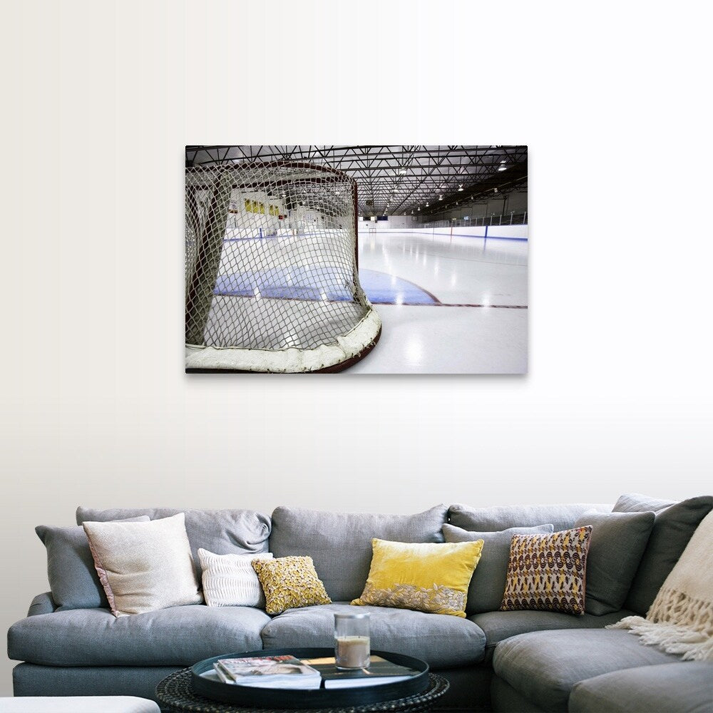 "Hockey Net" Canvas Wall Art