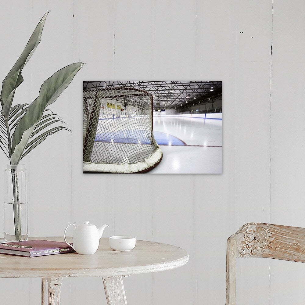"Hockey Net" Canvas Wall Art