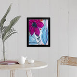 "Home Grown" Black Framed Print