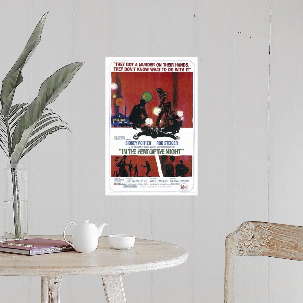 "In the Heat of the Night (1967)" Poster Print