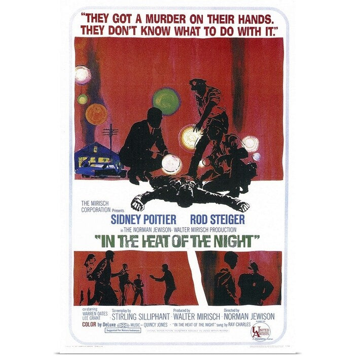 "In the Heat of the Night (1967)" Poster Print