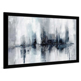 "Indigo Harbor Lights" by Nan Print on Acrylic
