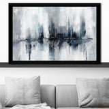 "Indigo Harbor Lights" by Nan Print on Acrylic