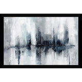"Indigo Harbor Lights" by Nan Print on Acrylic