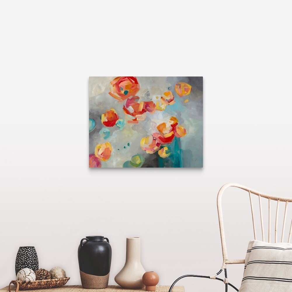 "Inflorescence" Canvas Wall Art