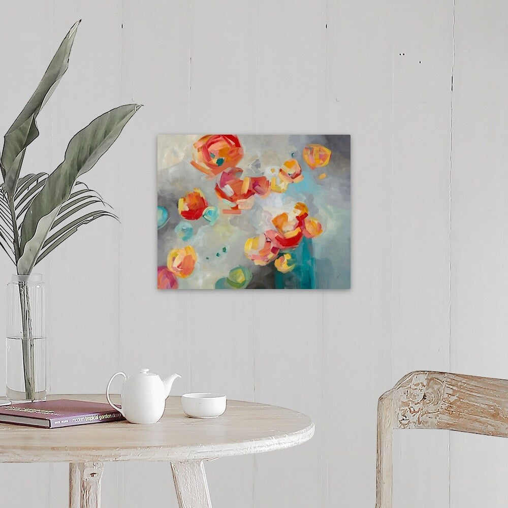 "Inflorescence" Canvas Wall Art