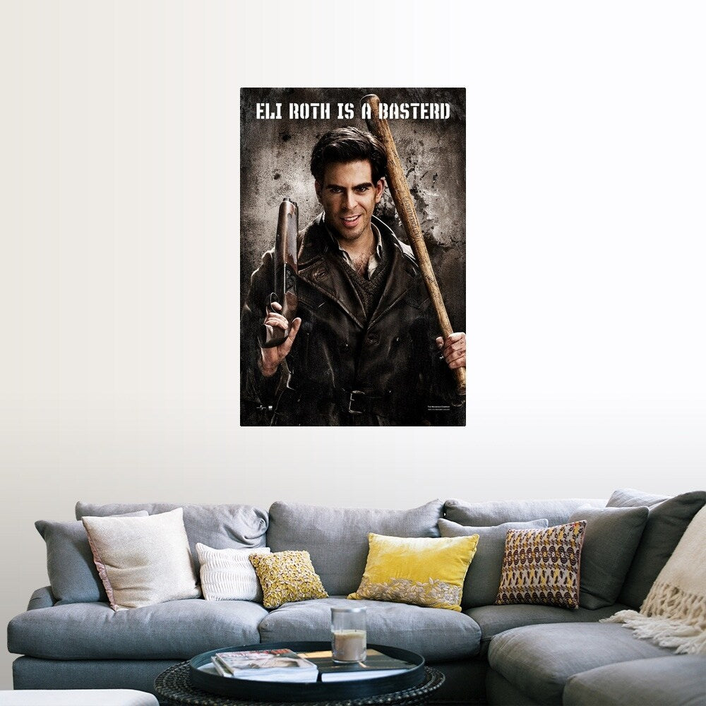 "Inglourious Basterds - Movie Poster" Poster Print - Multi
