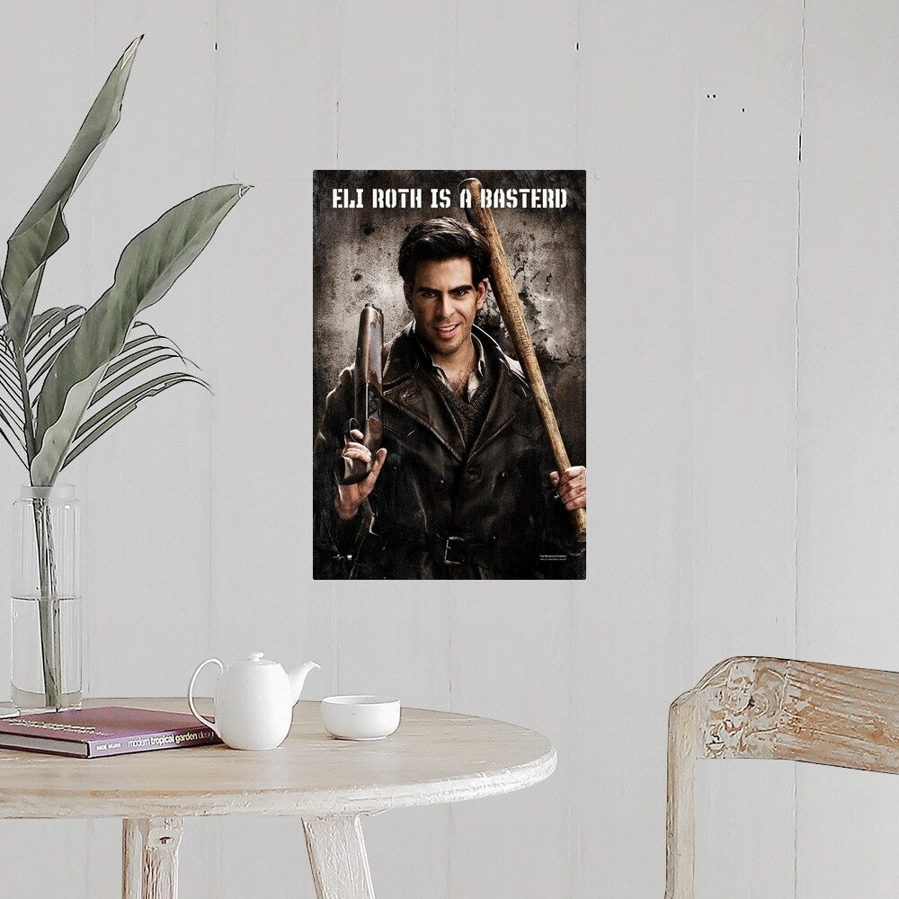 "Inglourious Basterds - Movie Poster" Poster Print - Multi