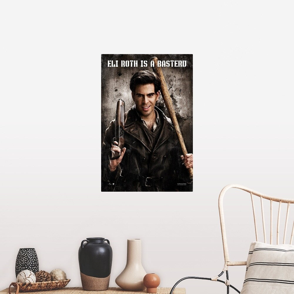 "Inglourious Basterds - Movie Poster" Poster Print - Multi