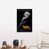 "Jackie Brown (1997)" Black Float Frame Canvas Art
