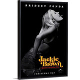 "Jackie Brown (1997)" Black Float Frame Canvas Art