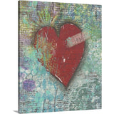 "Joy Heart" Canvas Wall Art