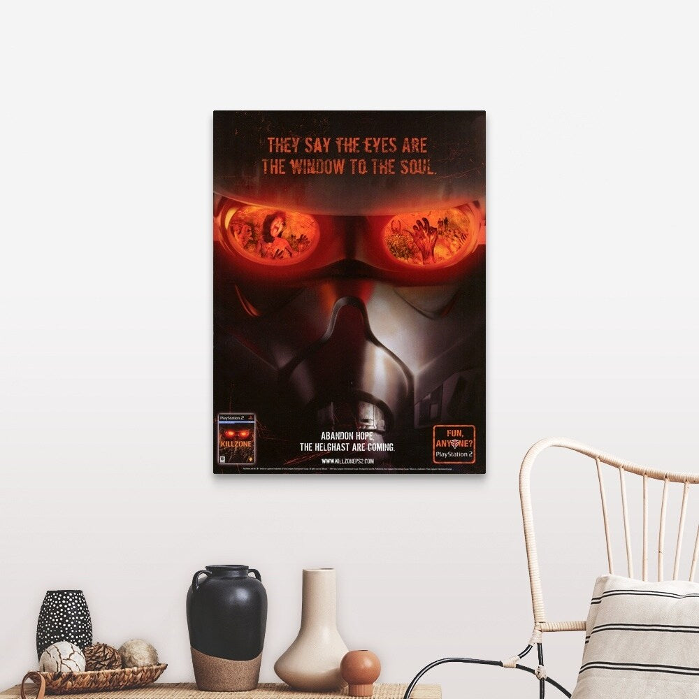 "KillZone (2005)" Canvas Wall Art