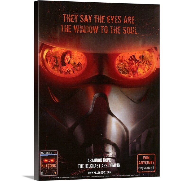 "KillZone (2005)" Canvas Wall Art