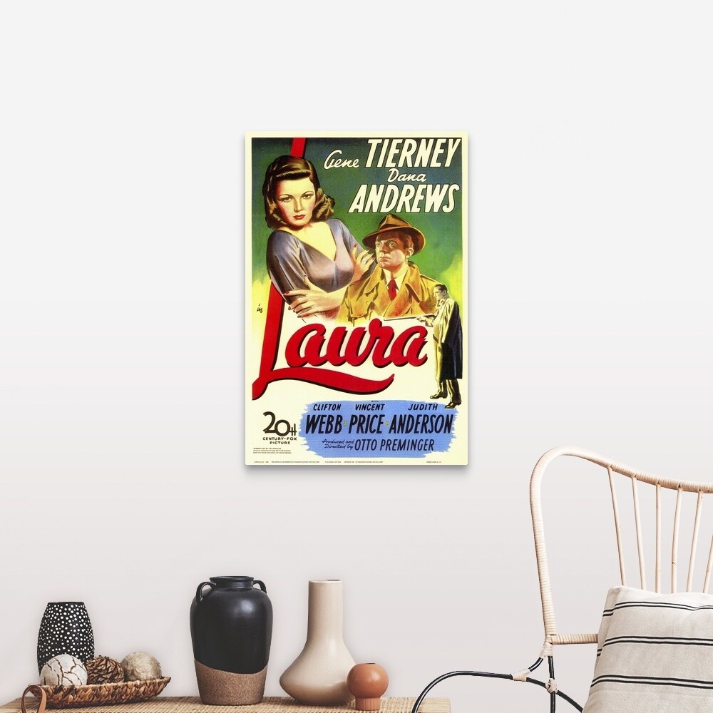 "Laura (1944)" Canvas Wall Art