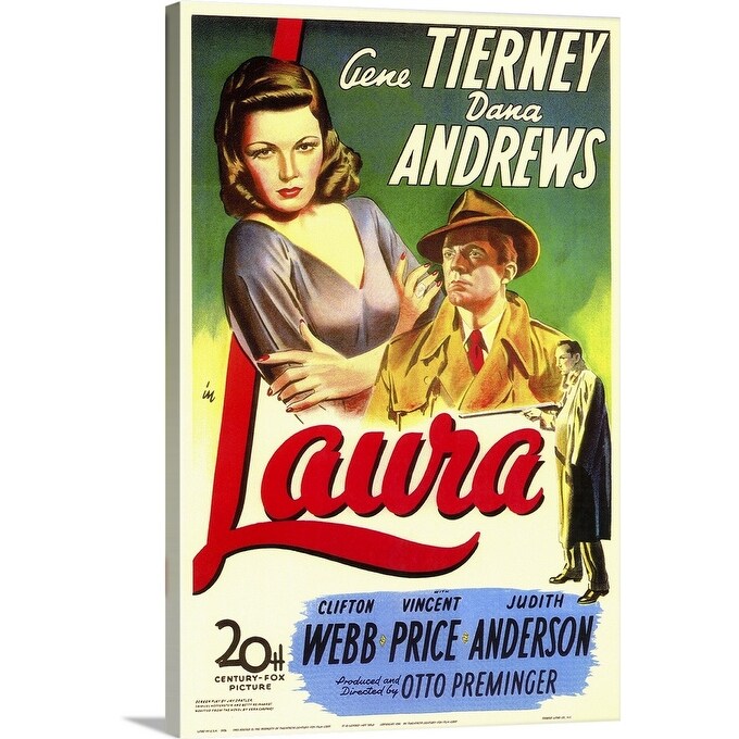 "Laura (1944)" Canvas Wall Art