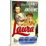 "Laura (1944)" Canvas Wall Art