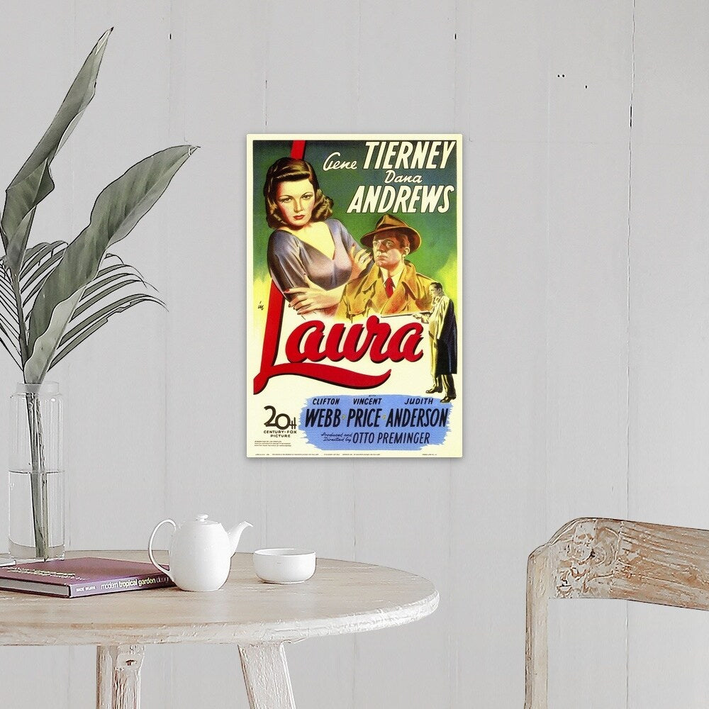 "Laura (1944)" Canvas Wall Art