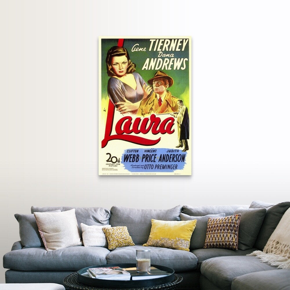 "Laura (1944)" Canvas Wall Art