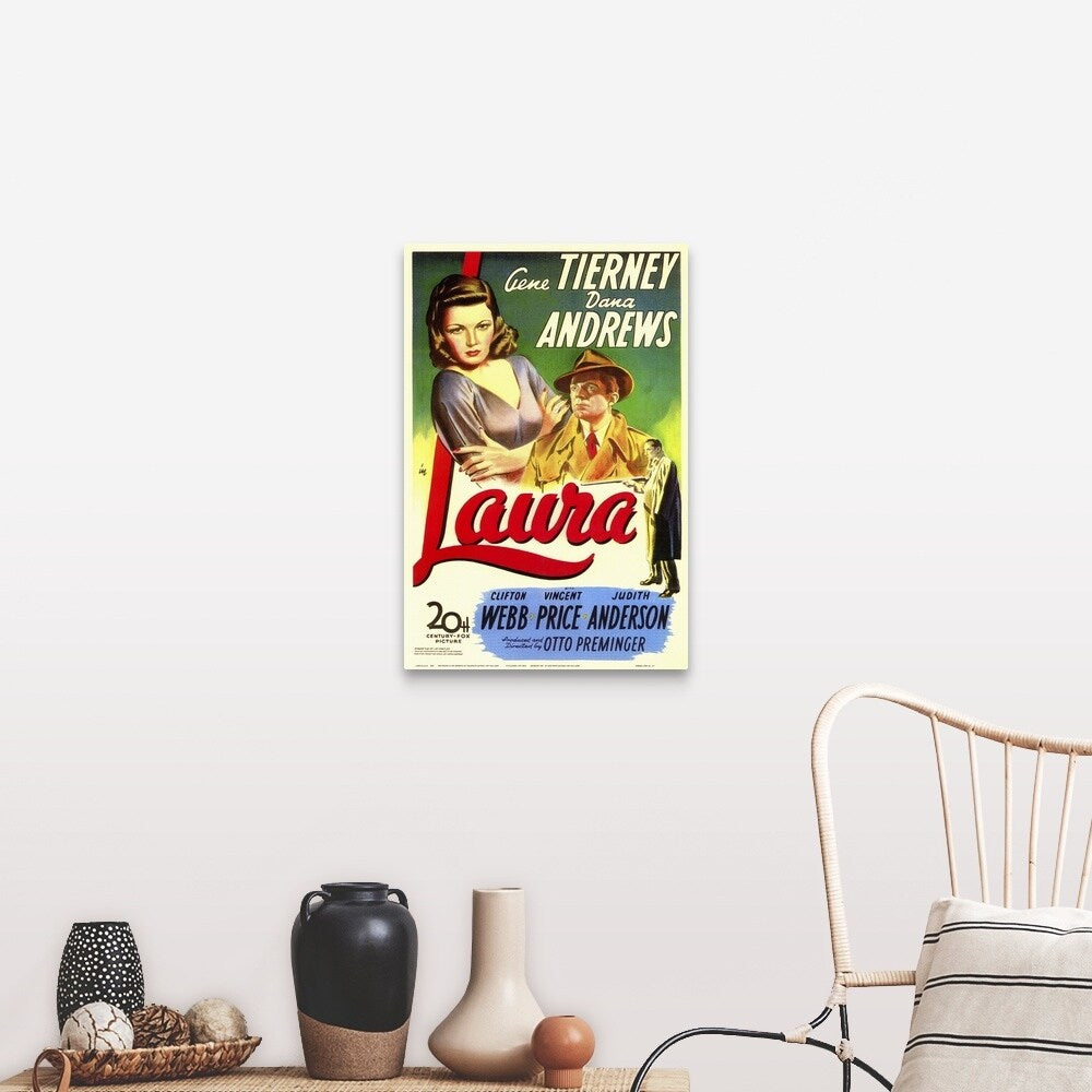 "Laura (1944)" Canvas Wall Art