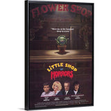 "Little Shop of Horrors (1986)" Black Float Frame Canvas Art