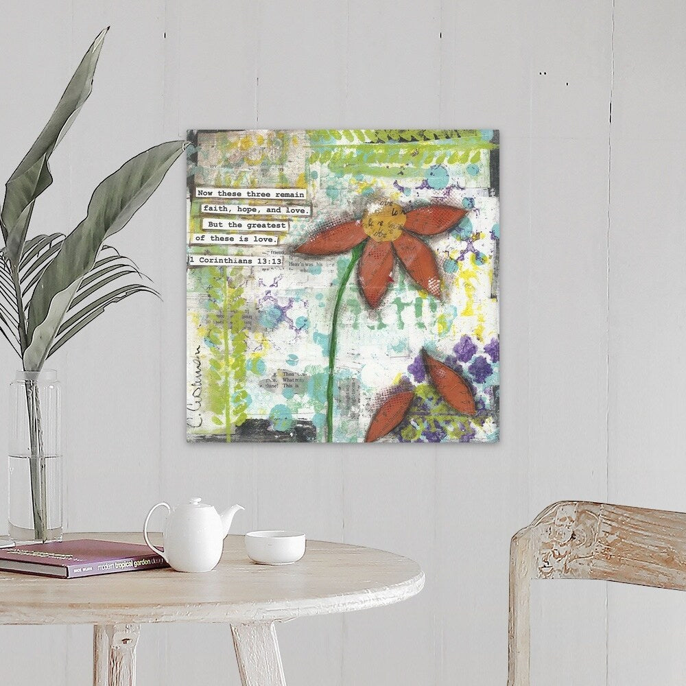 "Love" Canvas Wall Art