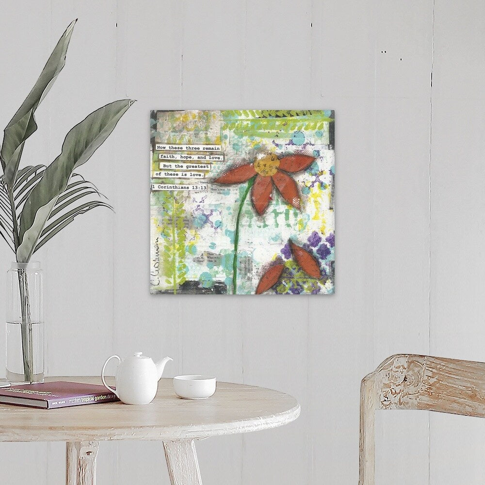 "Love" Canvas Wall Art