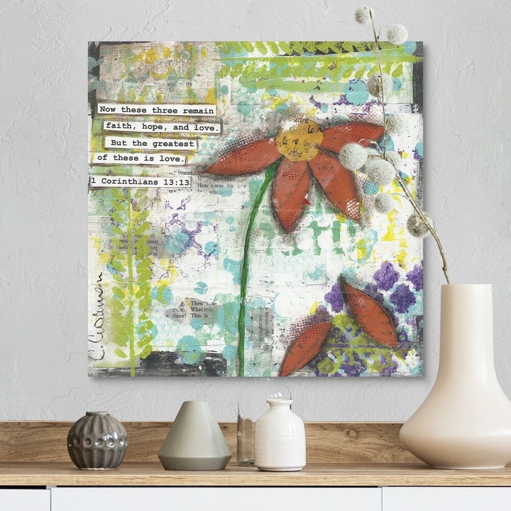 "Love" Canvas Wall Art
