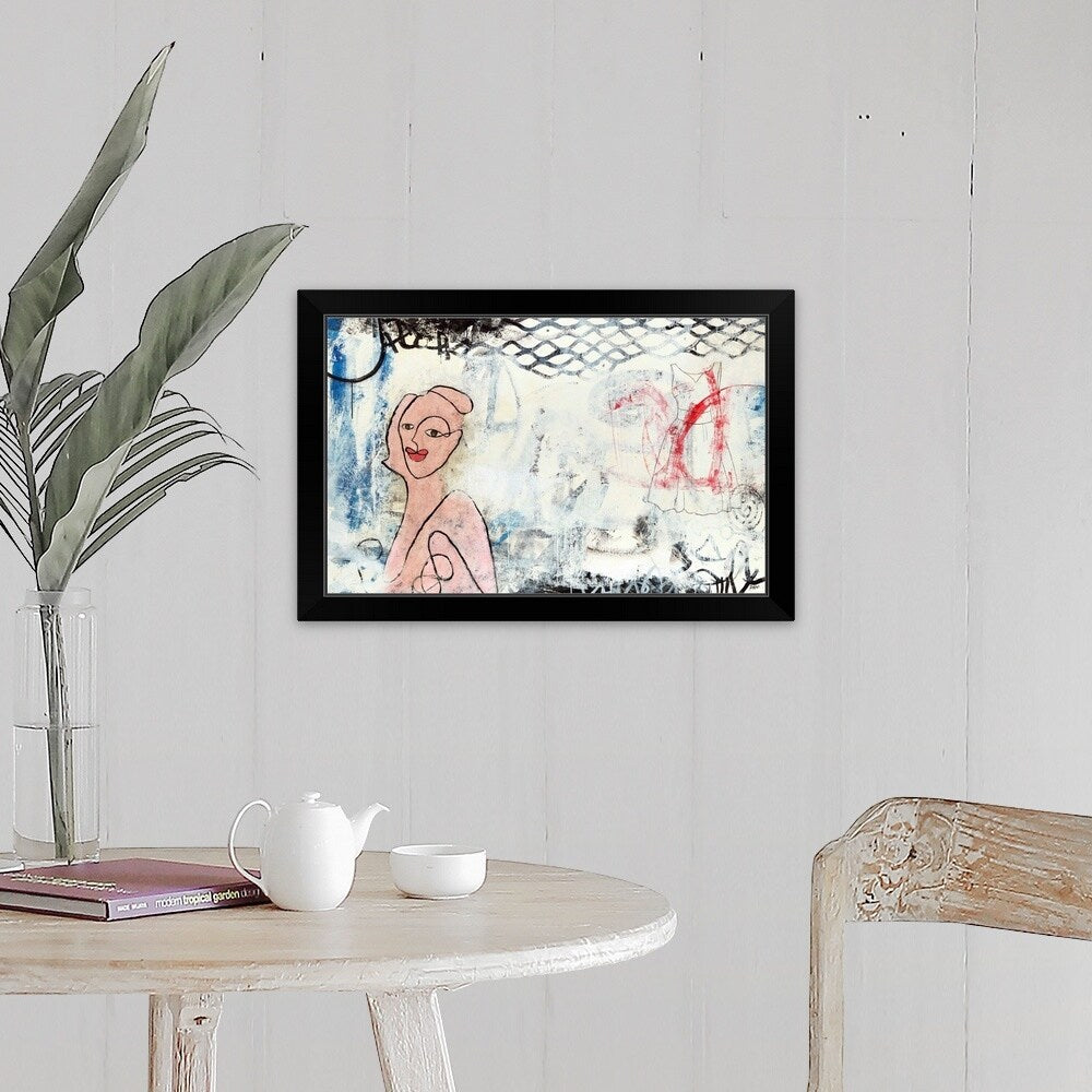 "Making Waves" Black Framed Print
