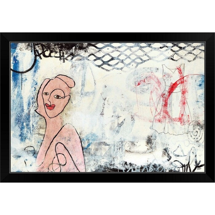 "Making Waves" Black Framed Print