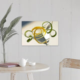 "Martini and with a twist" Canvas Wall Art
