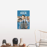 "Milk - Movie Poster - German" Canvas Wall Art
