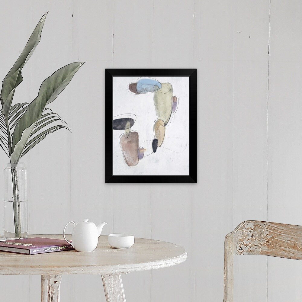 "Modern Myth I" Black Framed Print