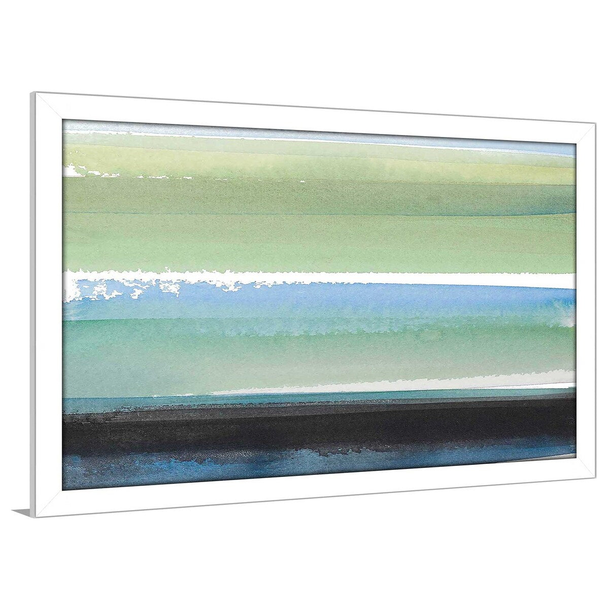 "Morning Pasture Square III (Horizontal)" Print on Acrylic