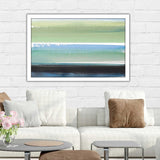 "Morning Pasture Square III (Horizontal)" Print on Acrylic