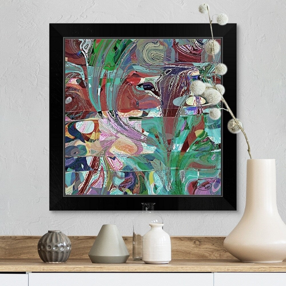 "Mystery" Black Framed Print