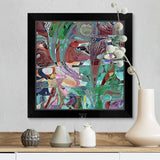 "Mystery" Black Framed Print