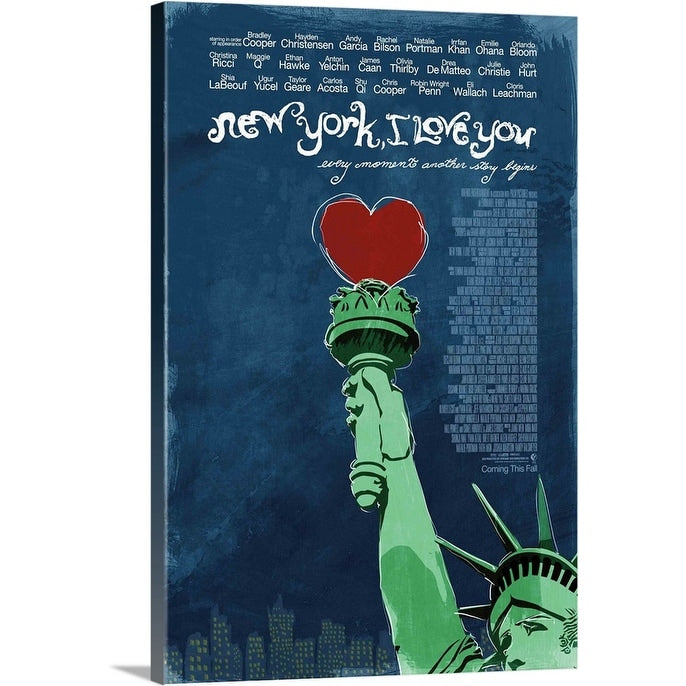 "New York, I Love You (2009)" Canvas Wall Art