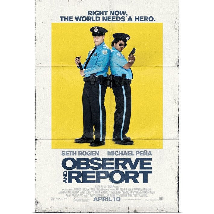 "Observe and Report (2009)" Poster Print