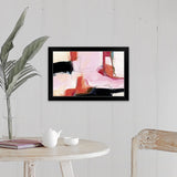 "On a Clear Day (A)" Black Framed Print