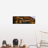 "Palace in a mountain, Garh Palace, Bundi, Rajasthan, India" Poster Print - Multi