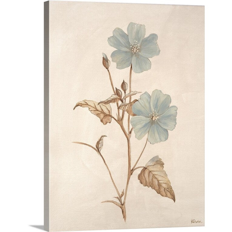 "Pappys Garden I" Canvas Wall Art