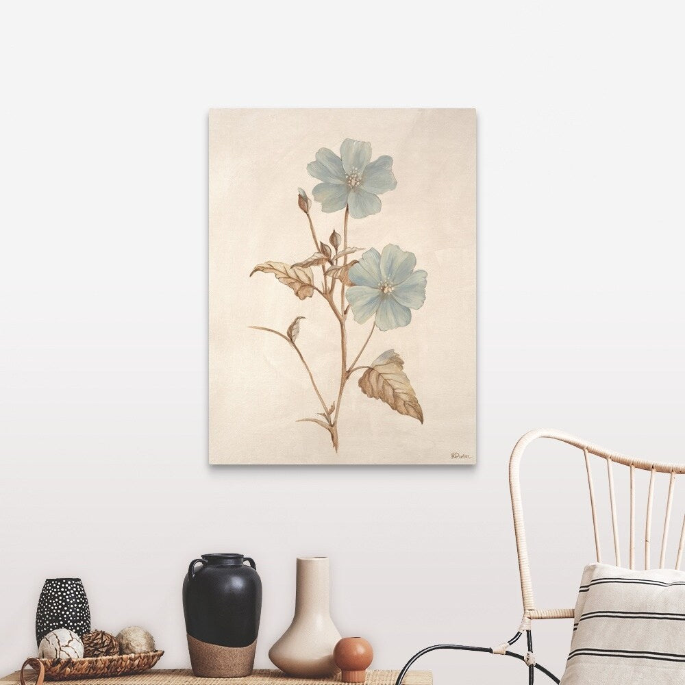 "Pappys Garden I" Canvas Wall Art